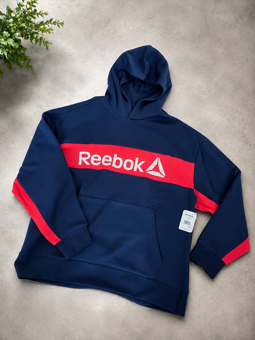 NWT Reebok Colorblok Hoodie